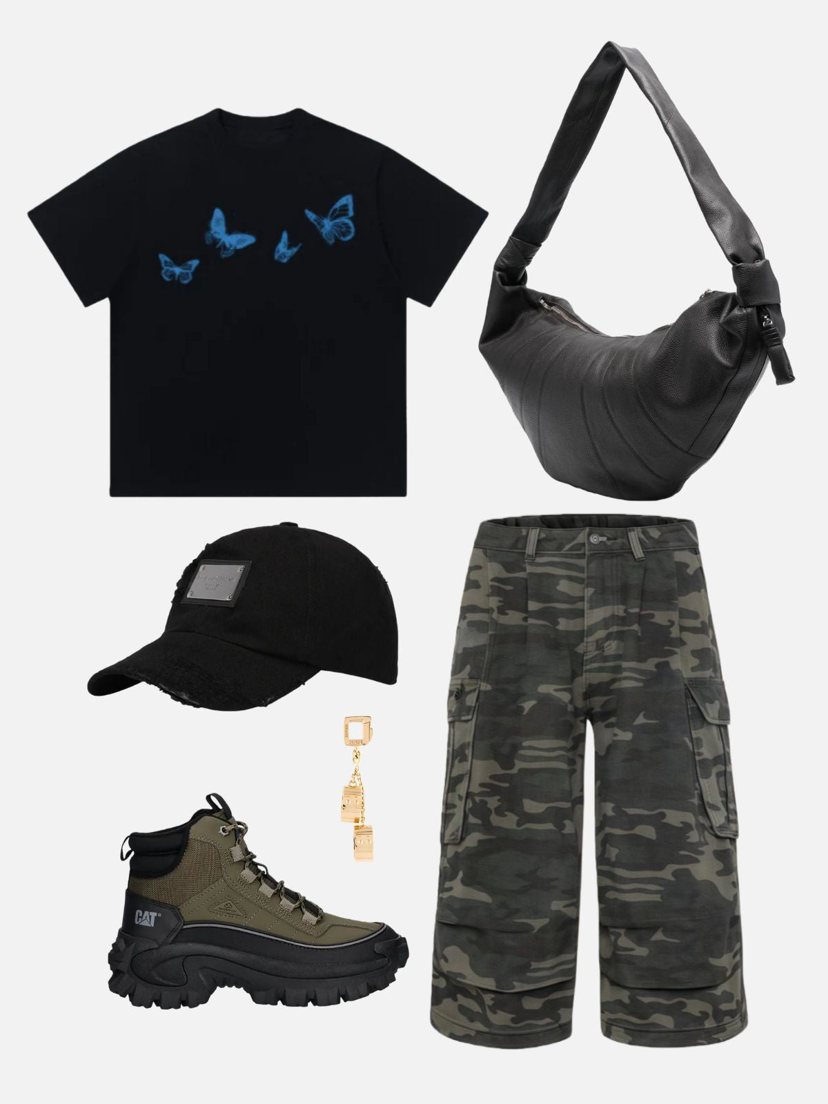Haaura Camo Utility Longline Jorts
