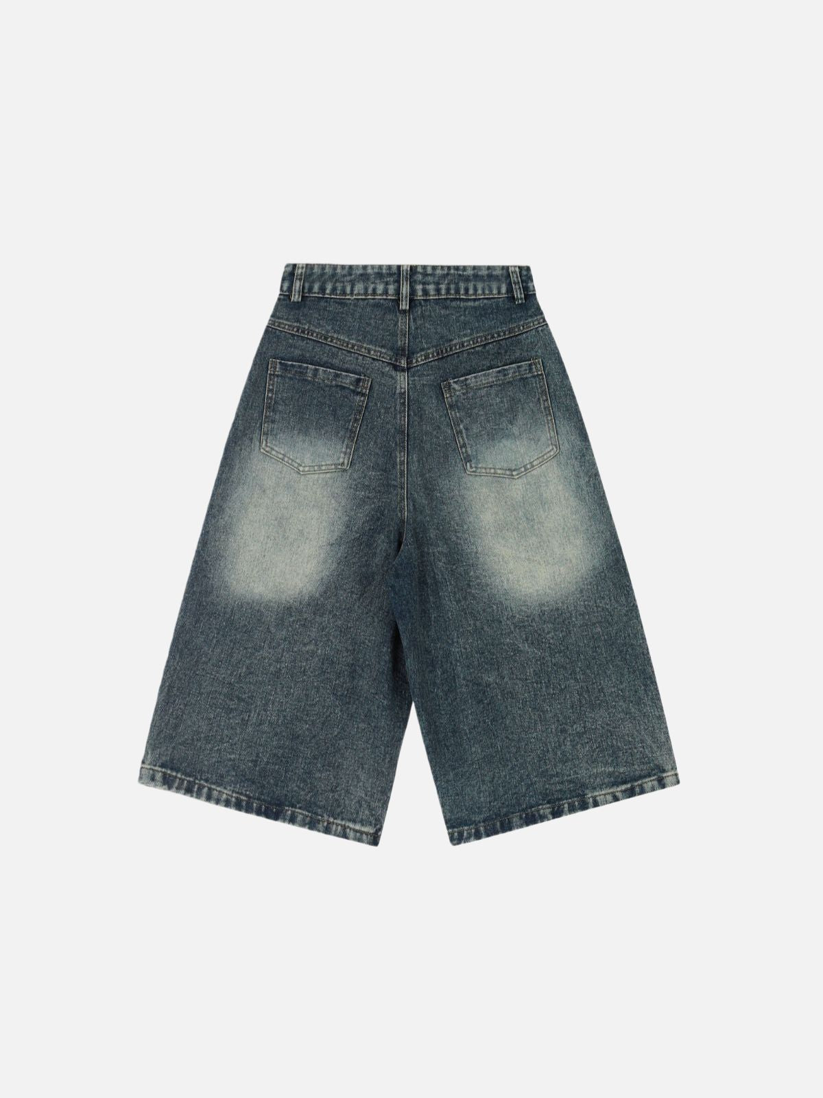 Haaura Pearl Embellished Baaggy Longline Jorts