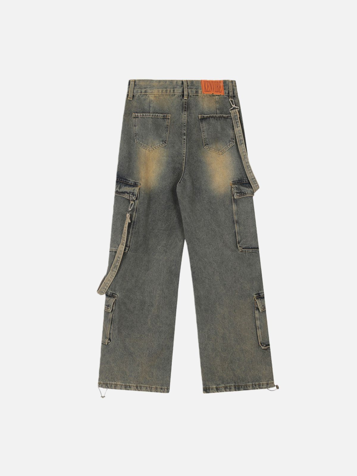 Haaura Multi Pocket Baaggy Jeans
