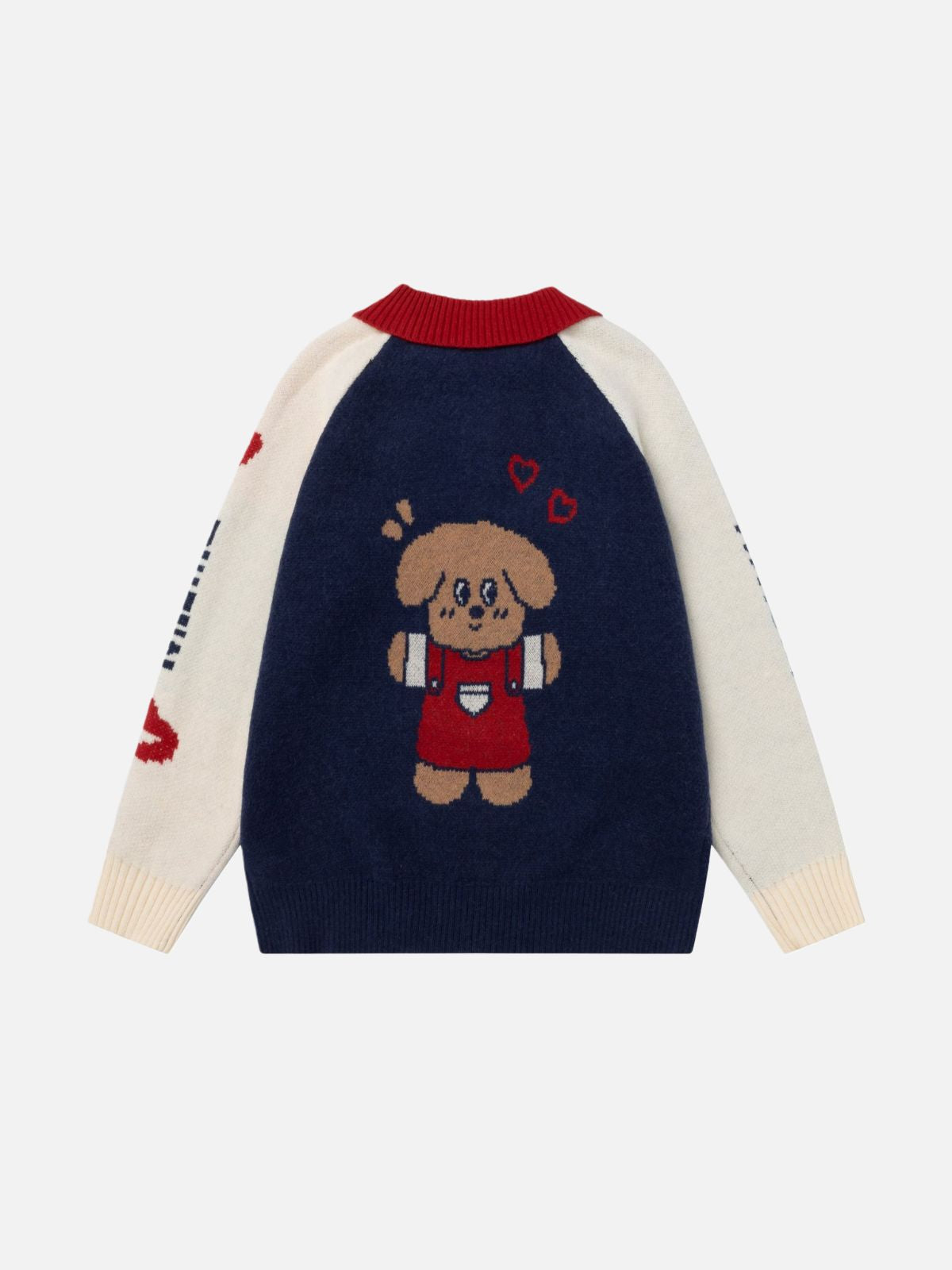 Haaura Puppy Kontrastpullover