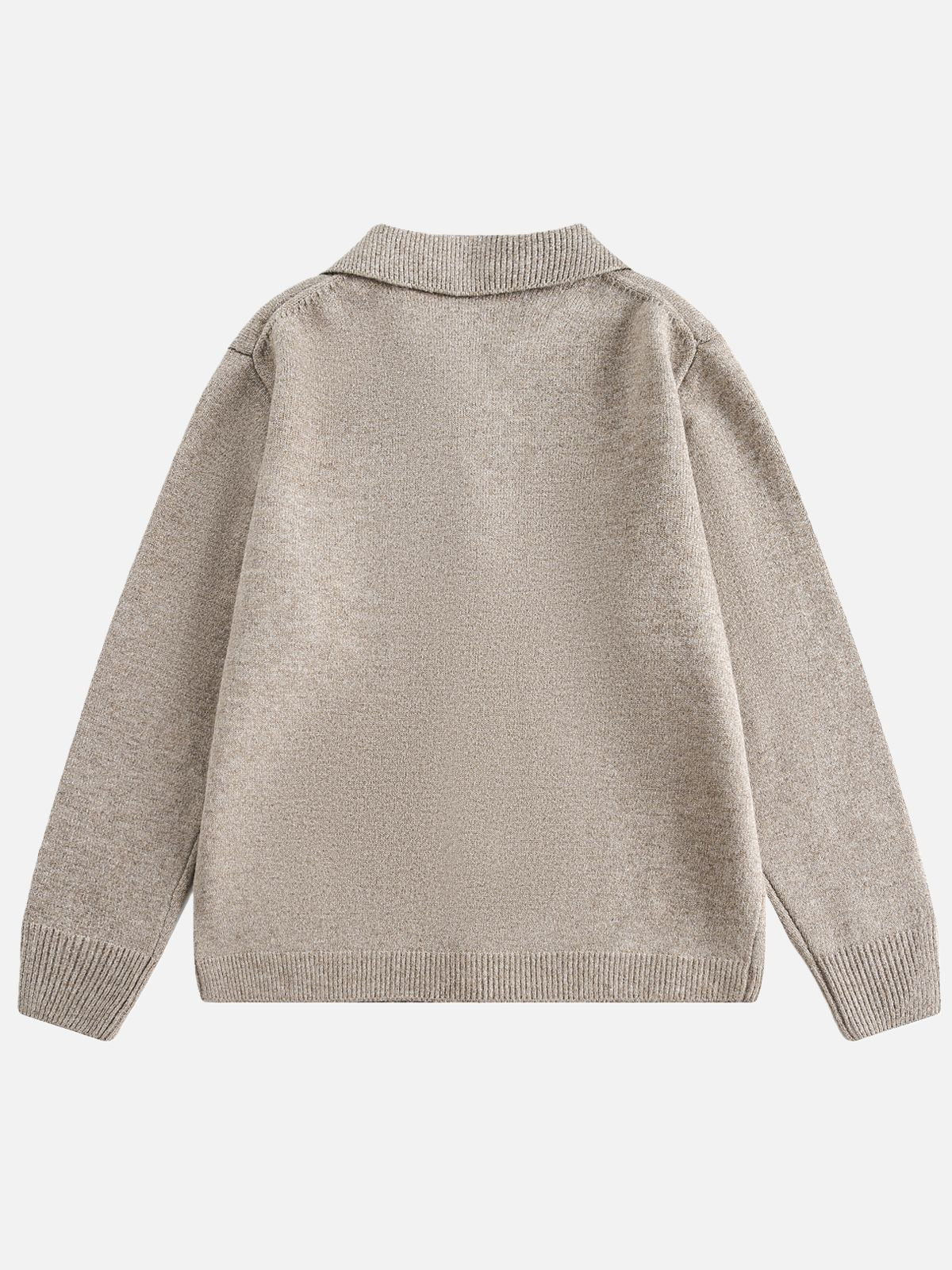 Haaura Button-Placket Relaxed Knit Cardigan