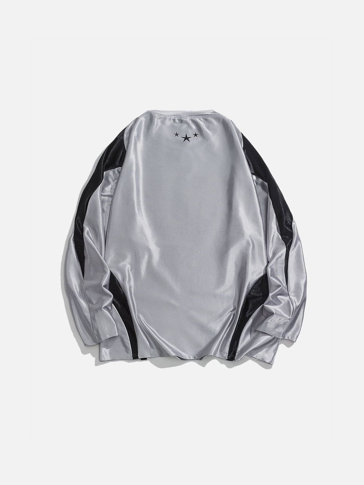 Haaura Silver Patchwork Sweatshirt