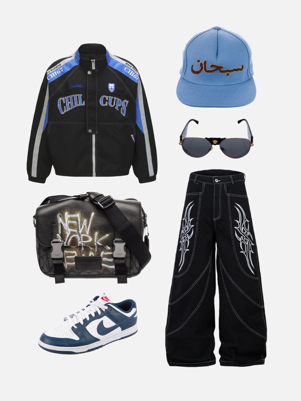 Haaura Color Blocking Racing Jacket