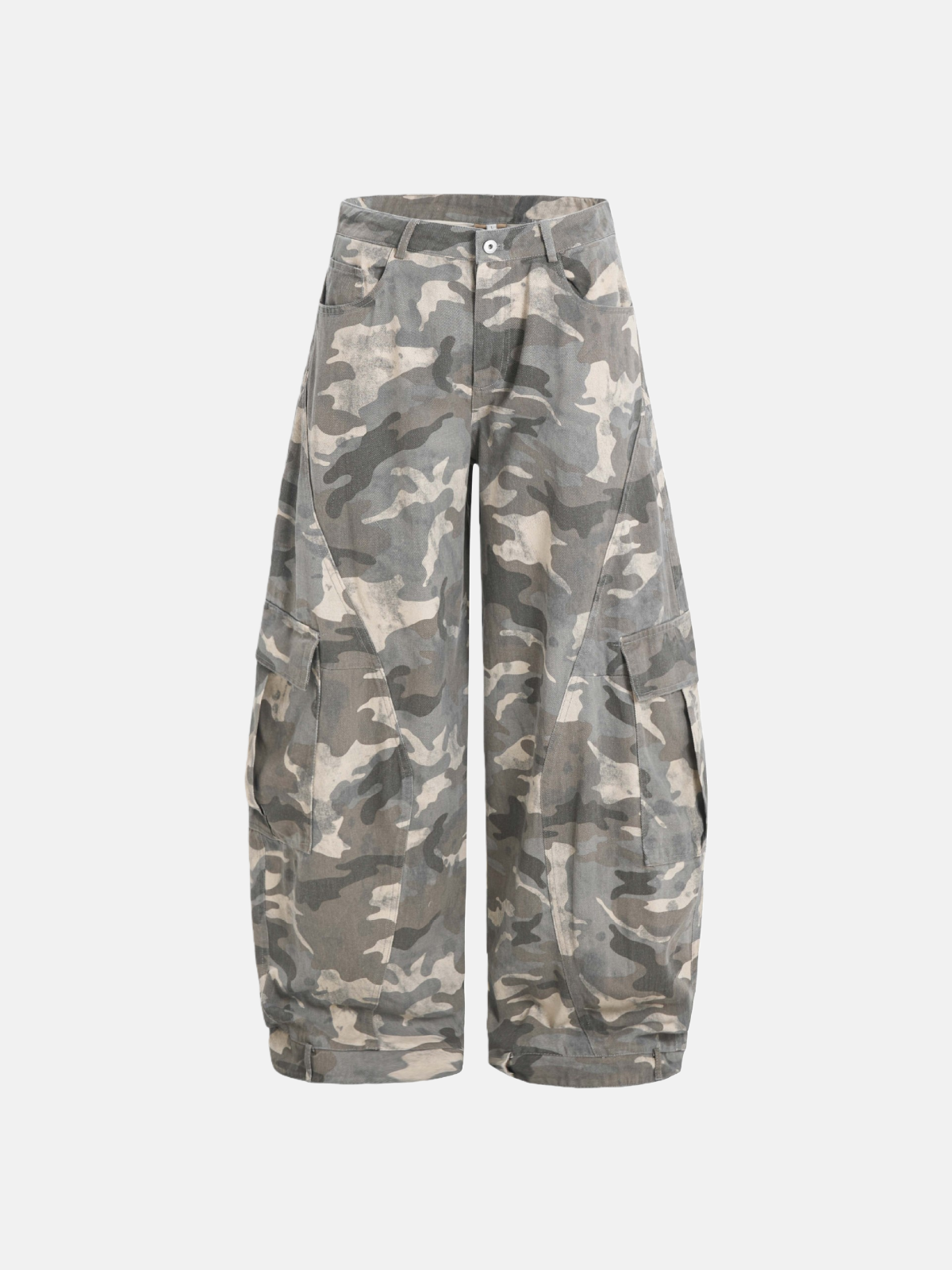 Haaura Camo Cargo Super Baggy Pants