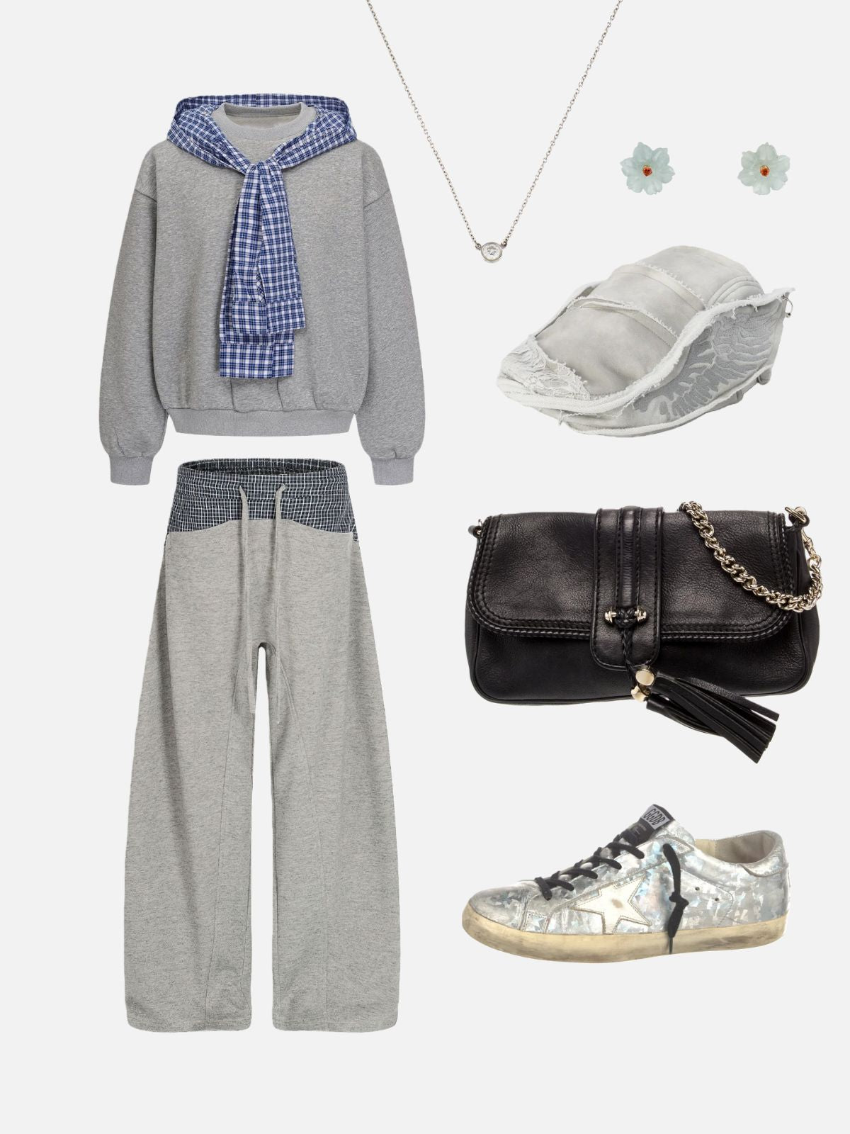 Haaura Detachable Hooded Sweatshirt