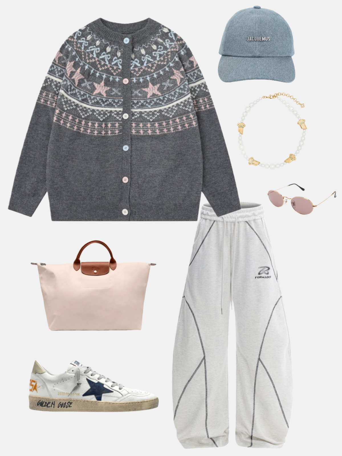 Haaura Fair Isle Cardigan