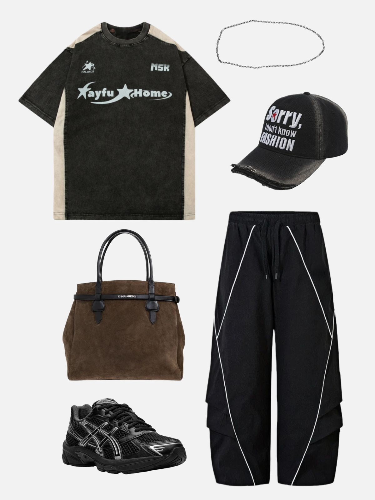 Haaura Baggy Track Pants