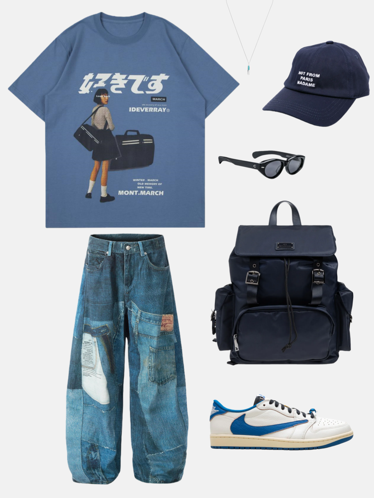 Haaura "好きです" Japanese Girl Graphic Tee