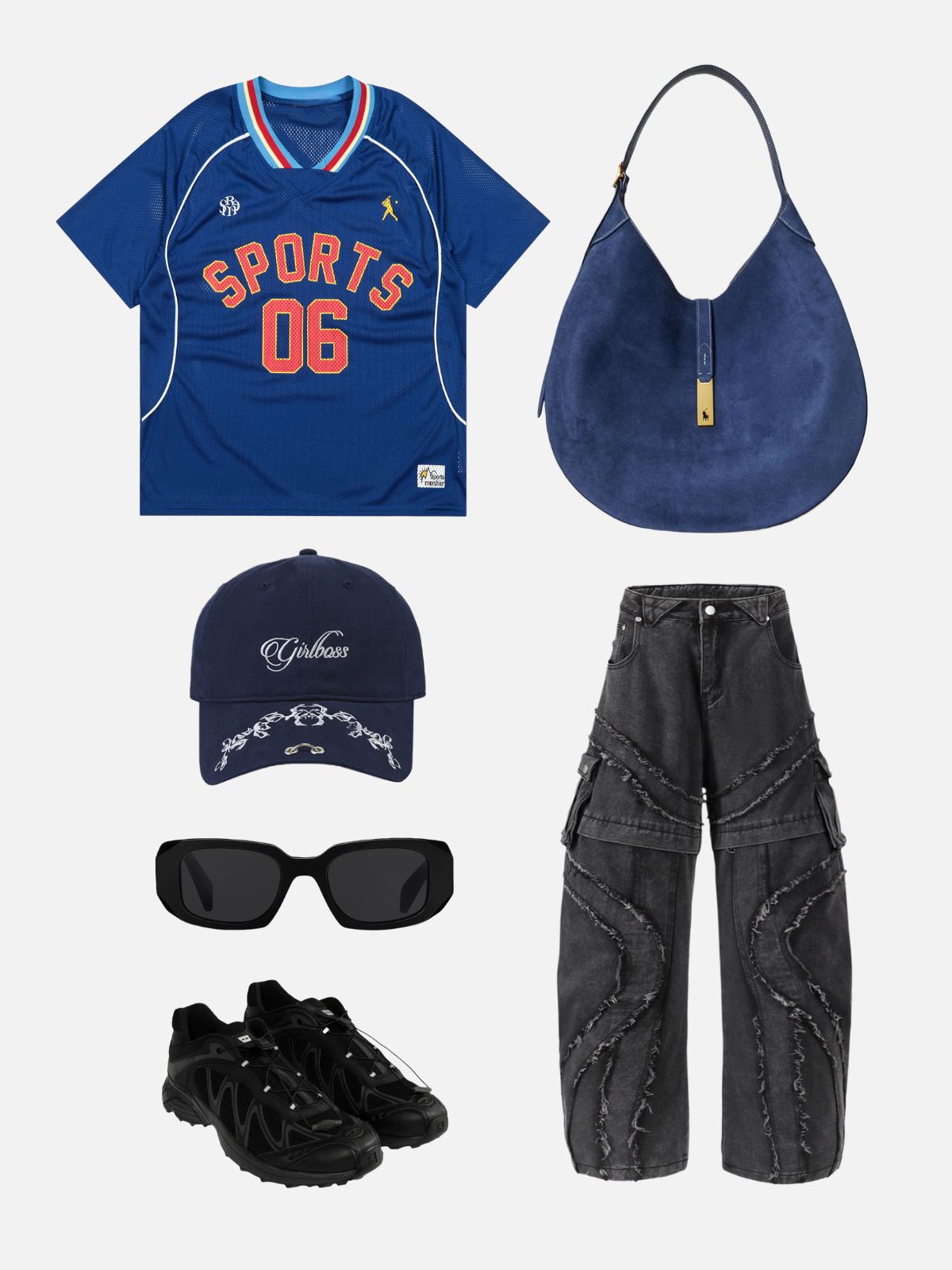 Haaura Color Block Sports Jersey