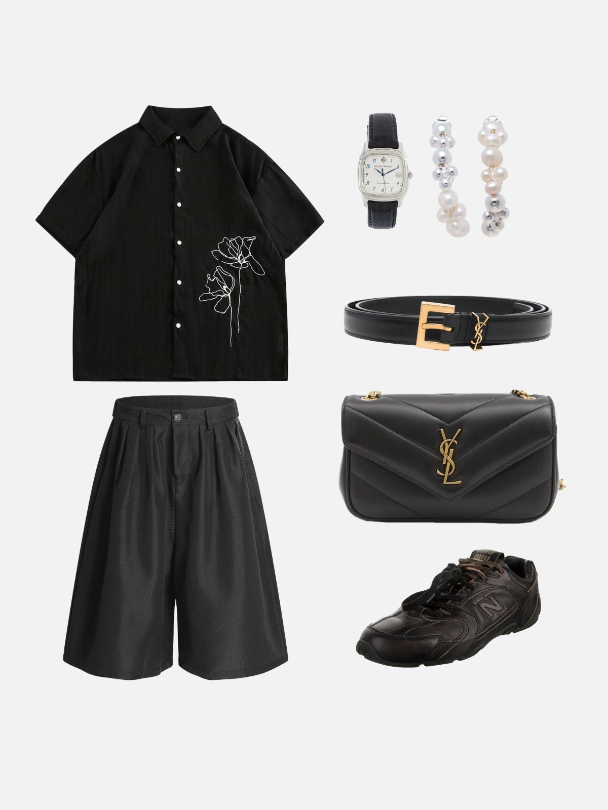 Haaura Pleated Shorts