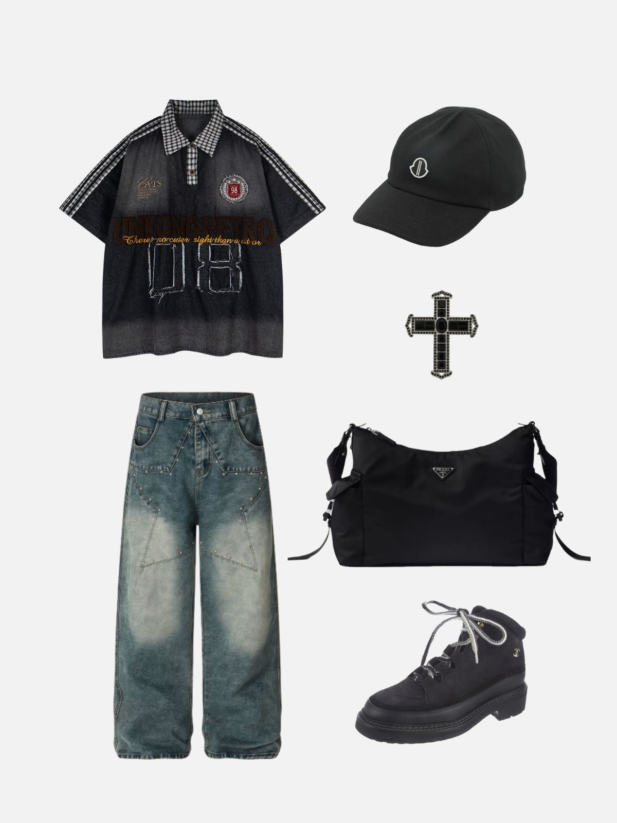 Haaura Washed Number 08 Polo Shirt