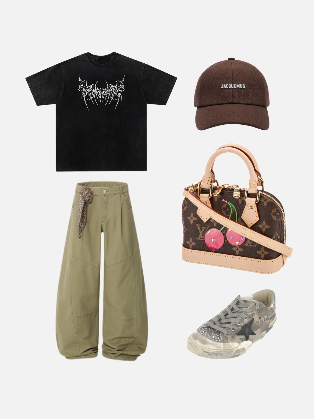 Haaura Thorn Emblem Washed Tee