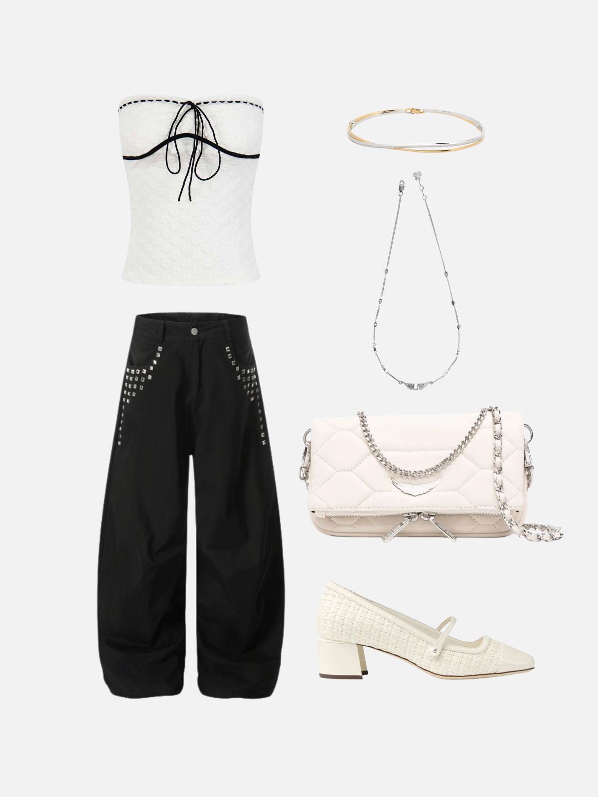 Haaura Floral Tube Top