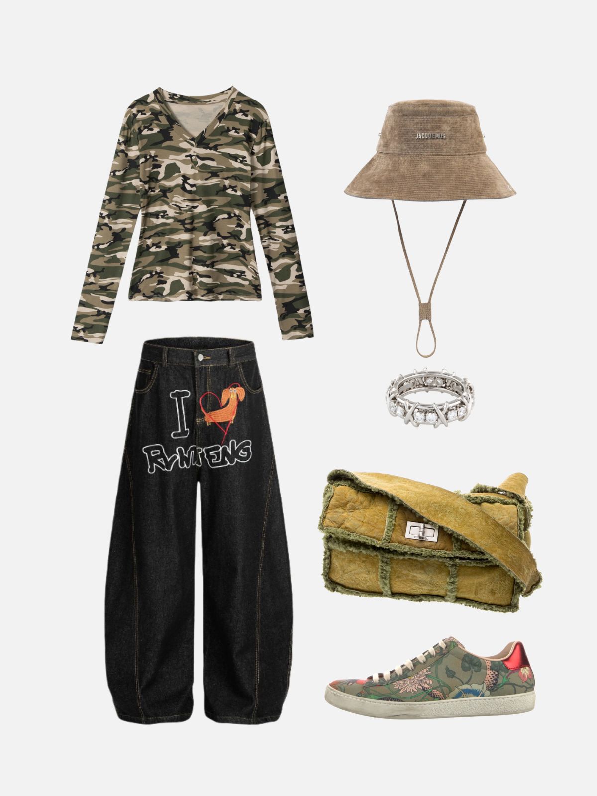 Haaura CAMO Long Sleeve Tee