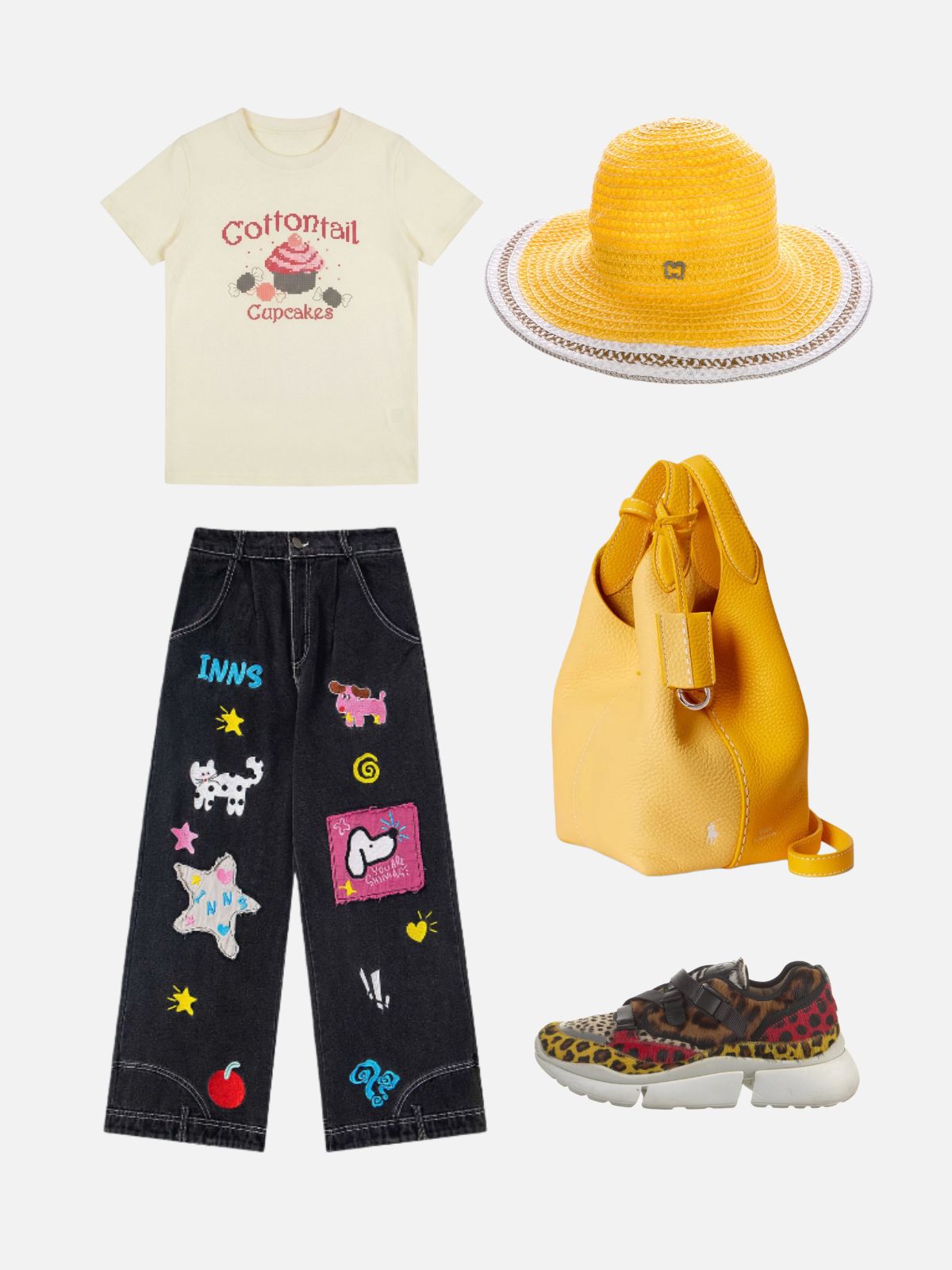 Haaura Cupcake Motif Tee