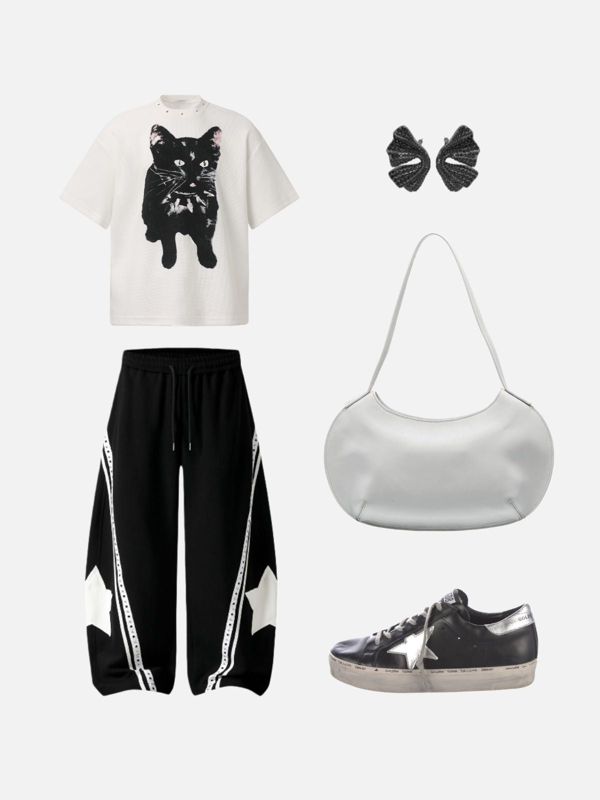 Haaura Cat Graphic Tee