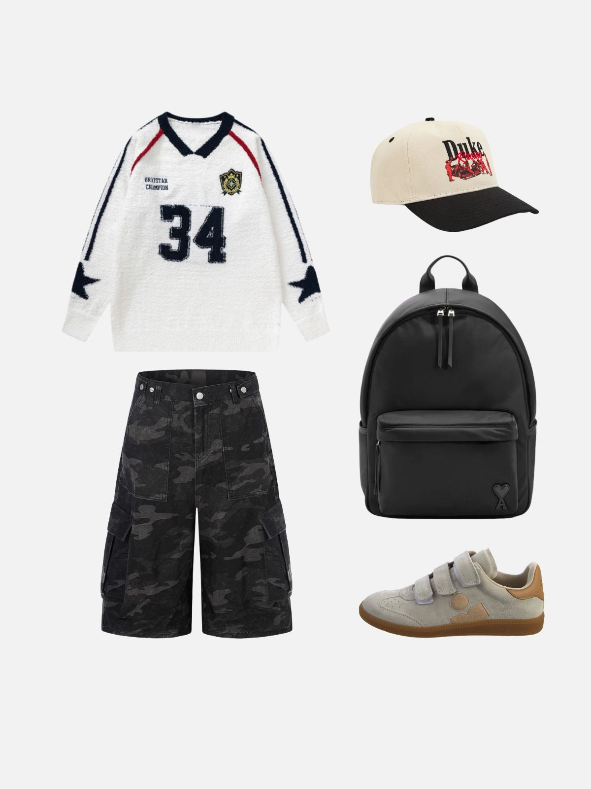 Haaura CAMO Multi Pocket Longline Jorts