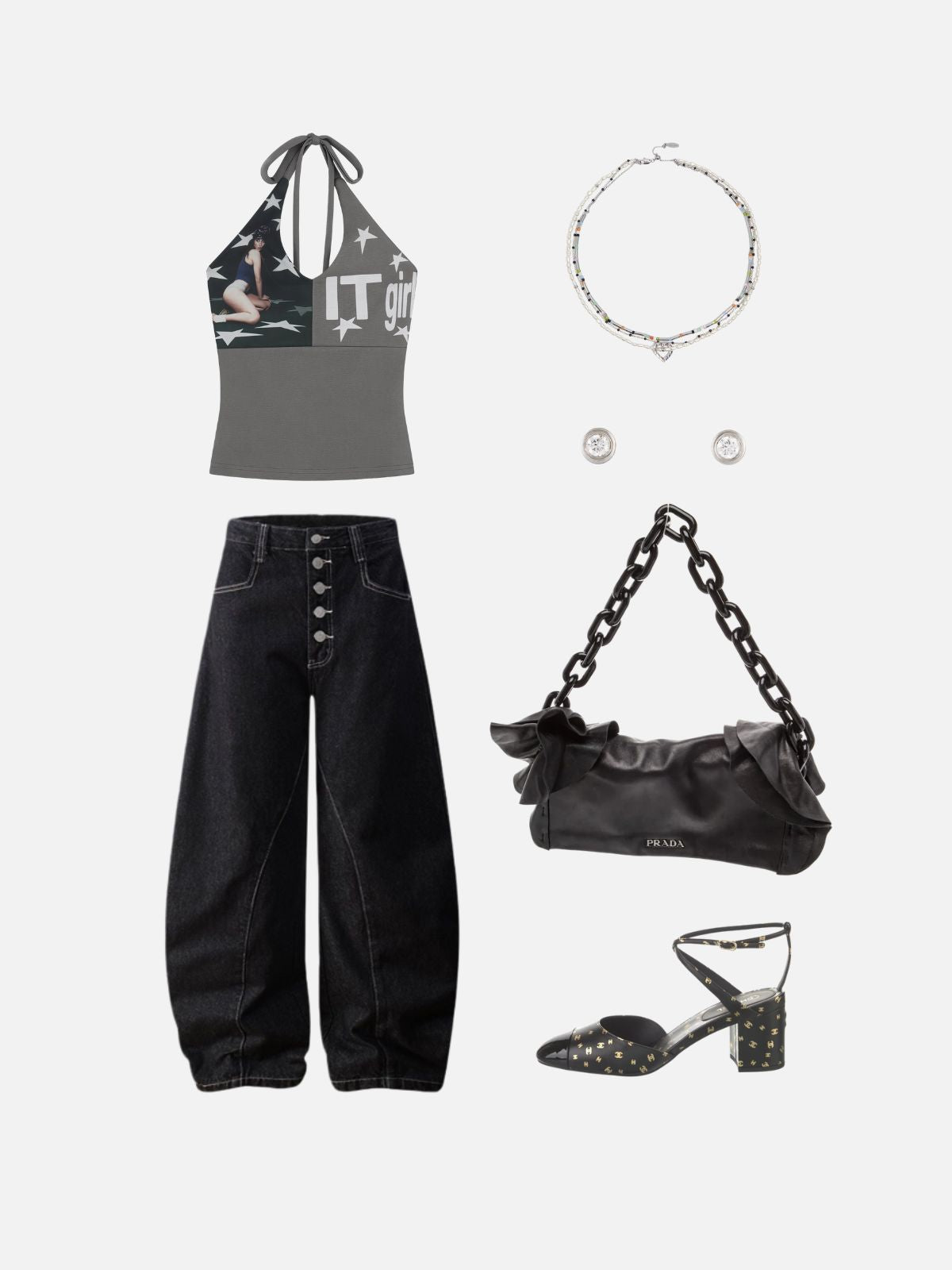 Haaura IT Girl Halterneck Tank Top