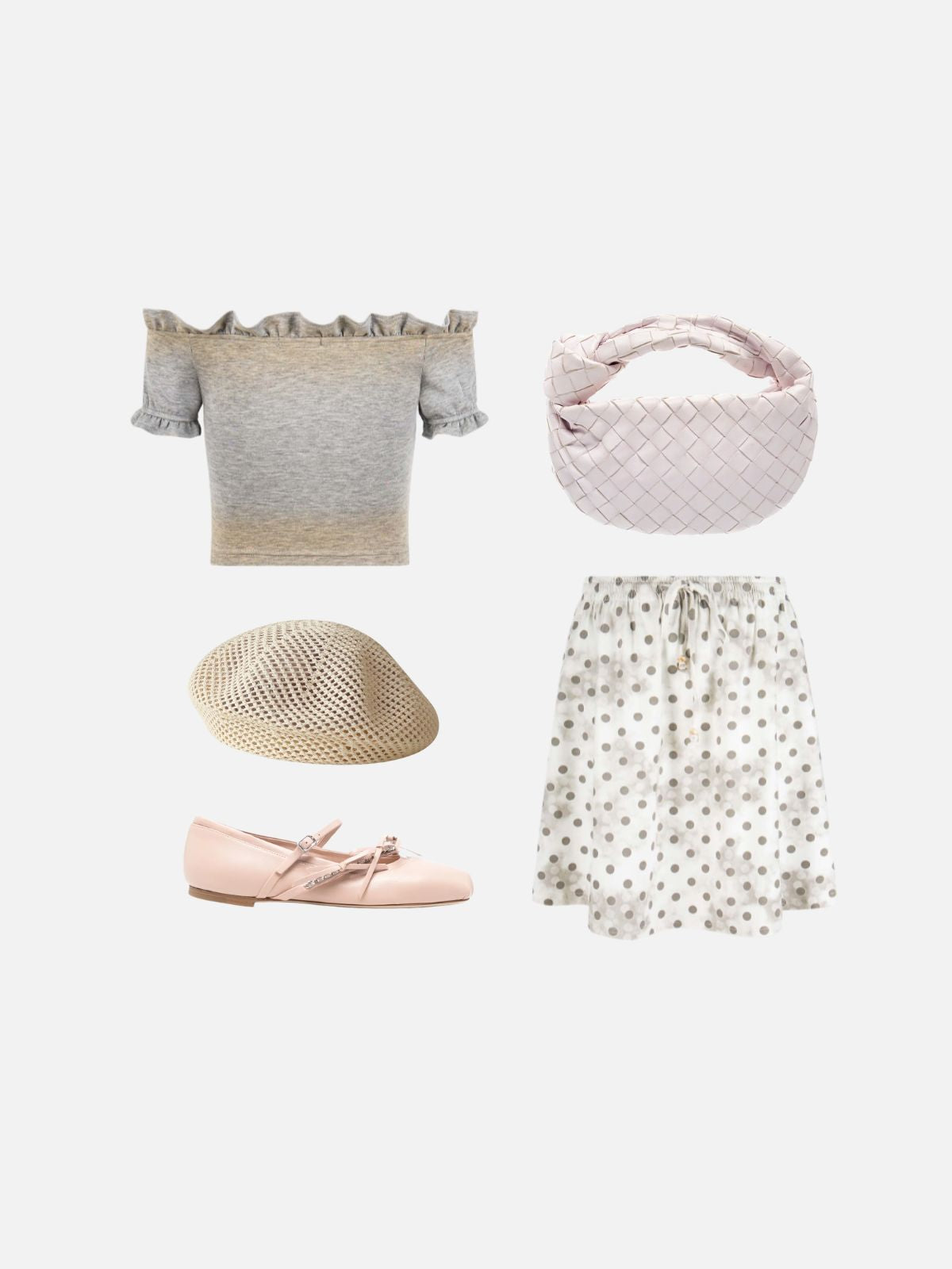 Crochet Mesh Beret