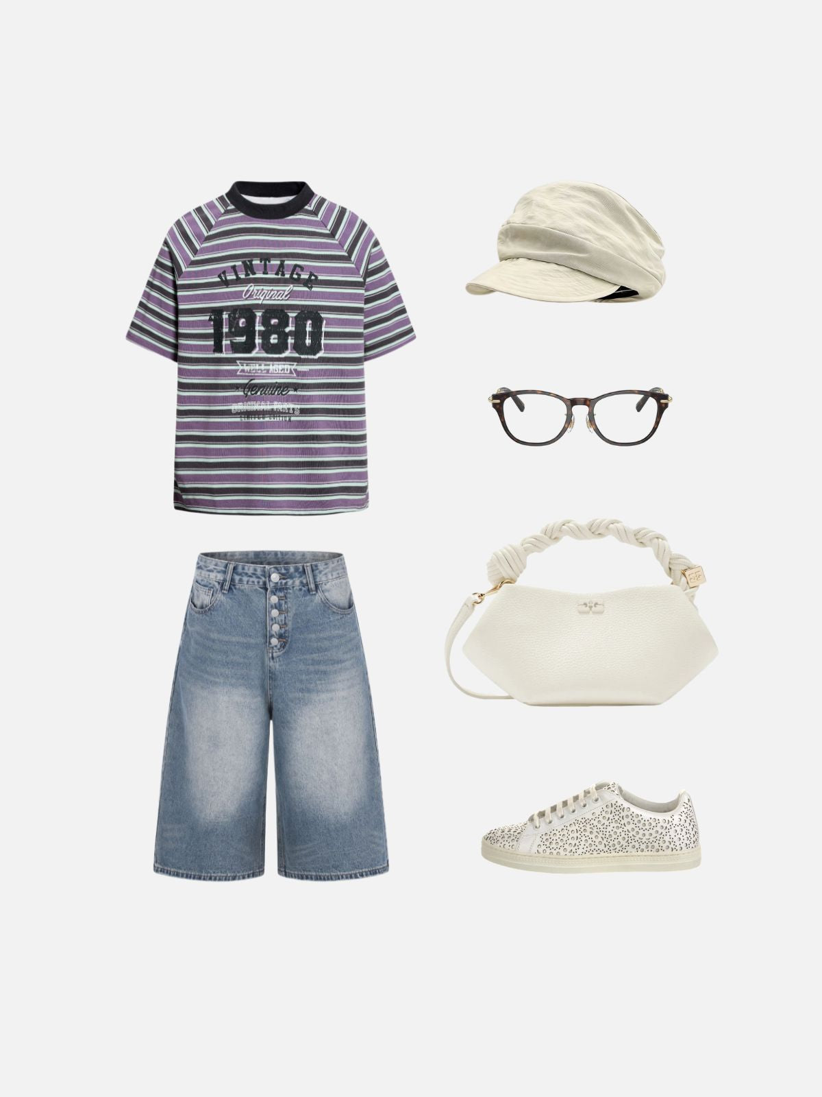 Textured Newsboy Cap