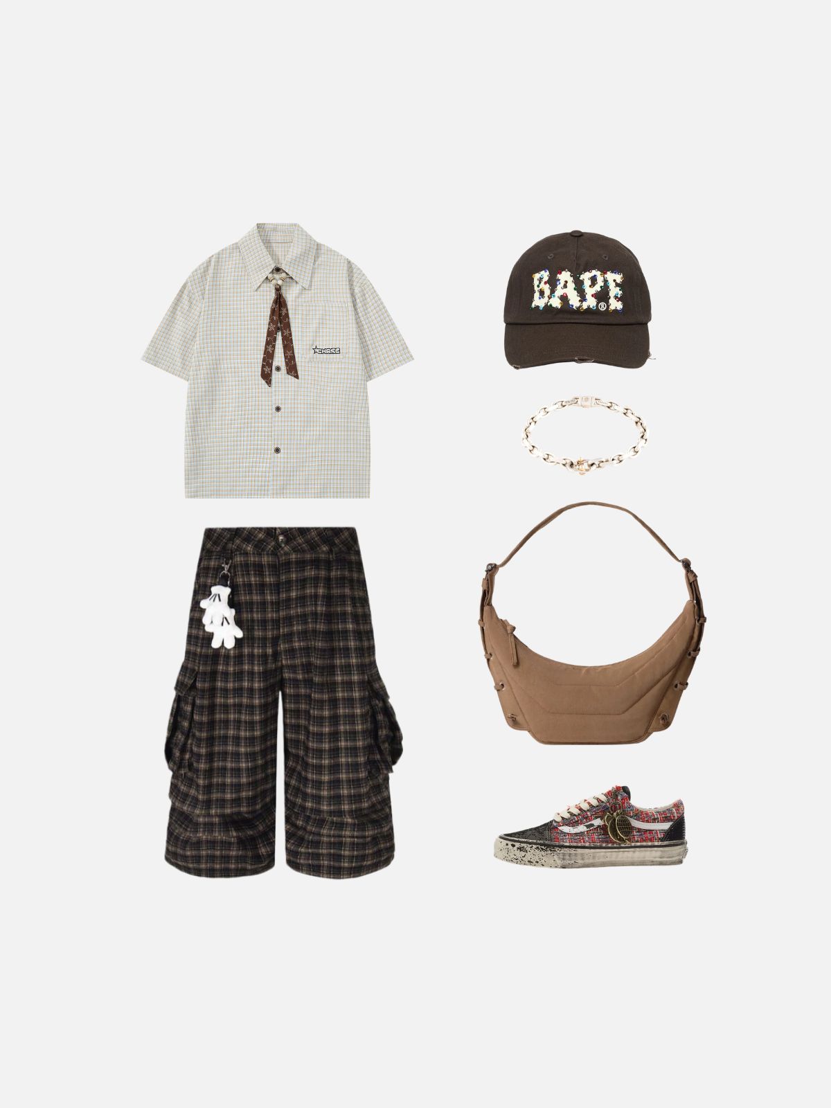 Haaura Vintage Plaid Shirt