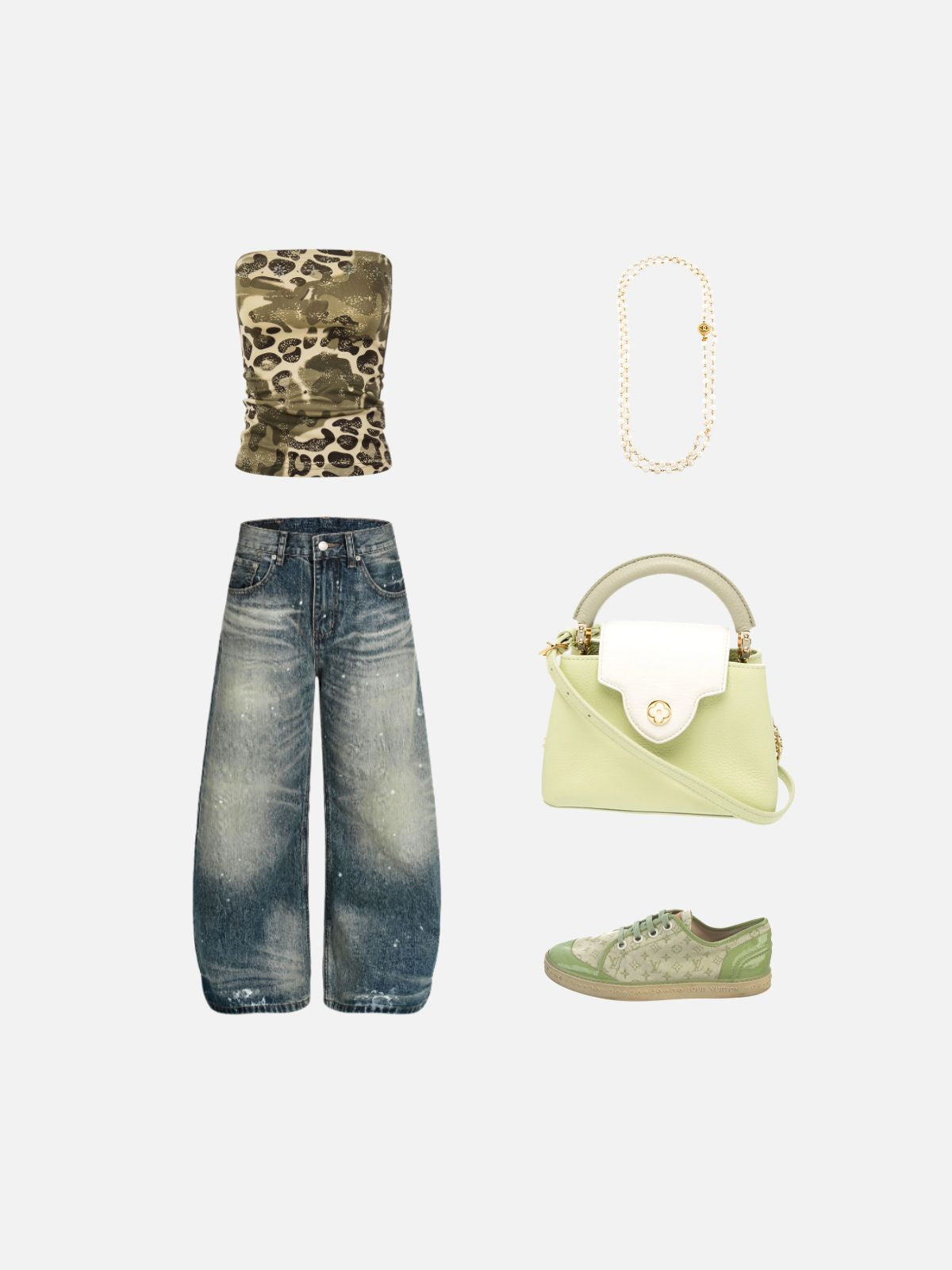 Haaura CAMO Leopard Tube Top