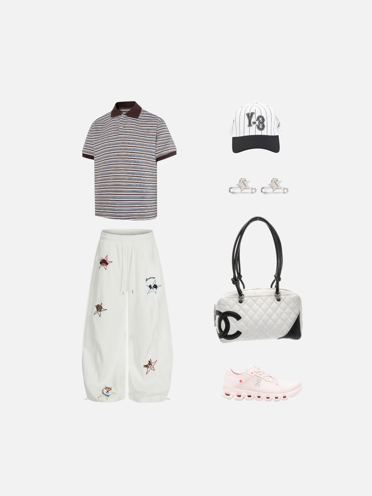 Haaura Dog Star Graphic Baggy Sweatpants