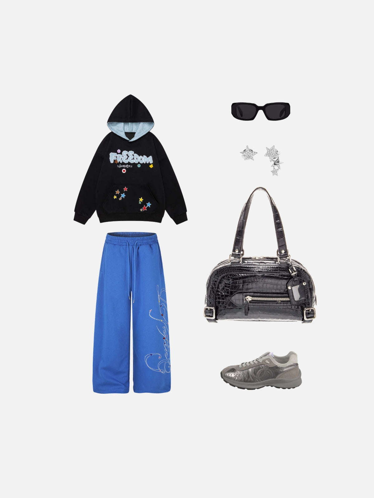 Haaura Line Art Graphic Sweatpants