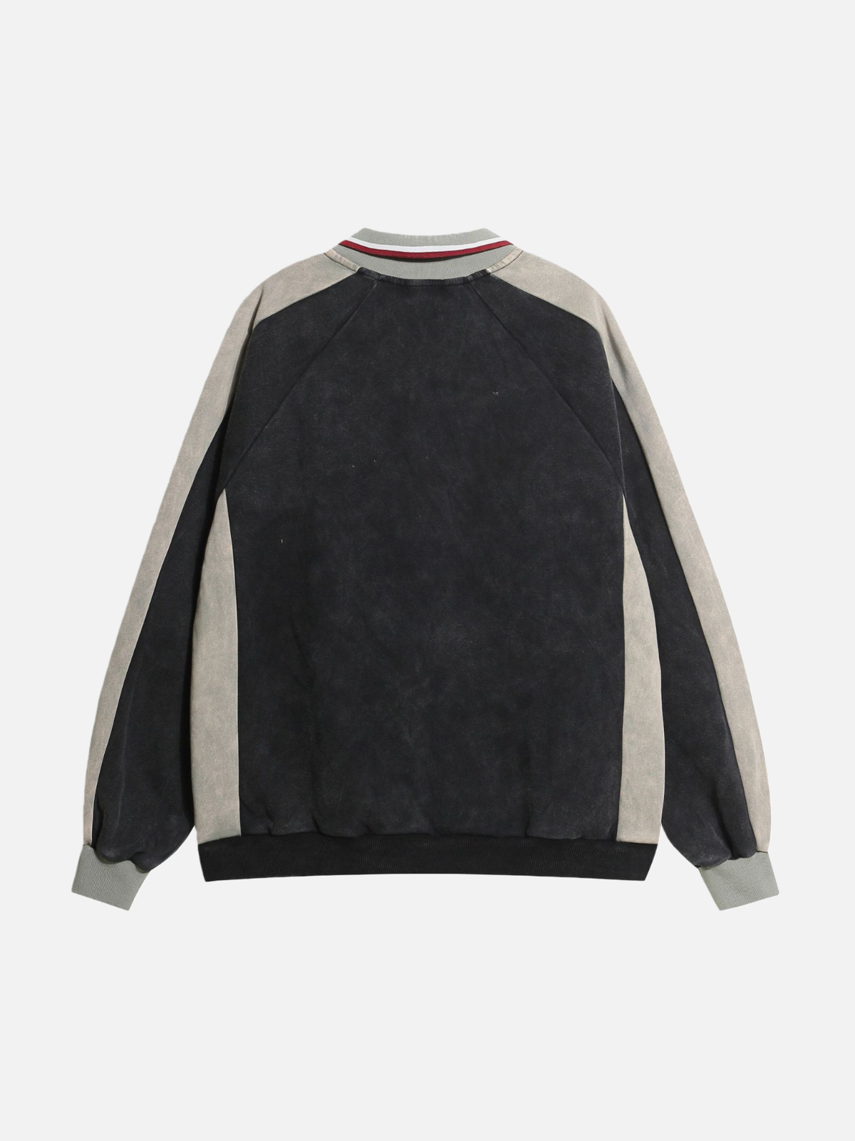 Haaura MAFA ERROR Stripe Langarm-Poloshirt