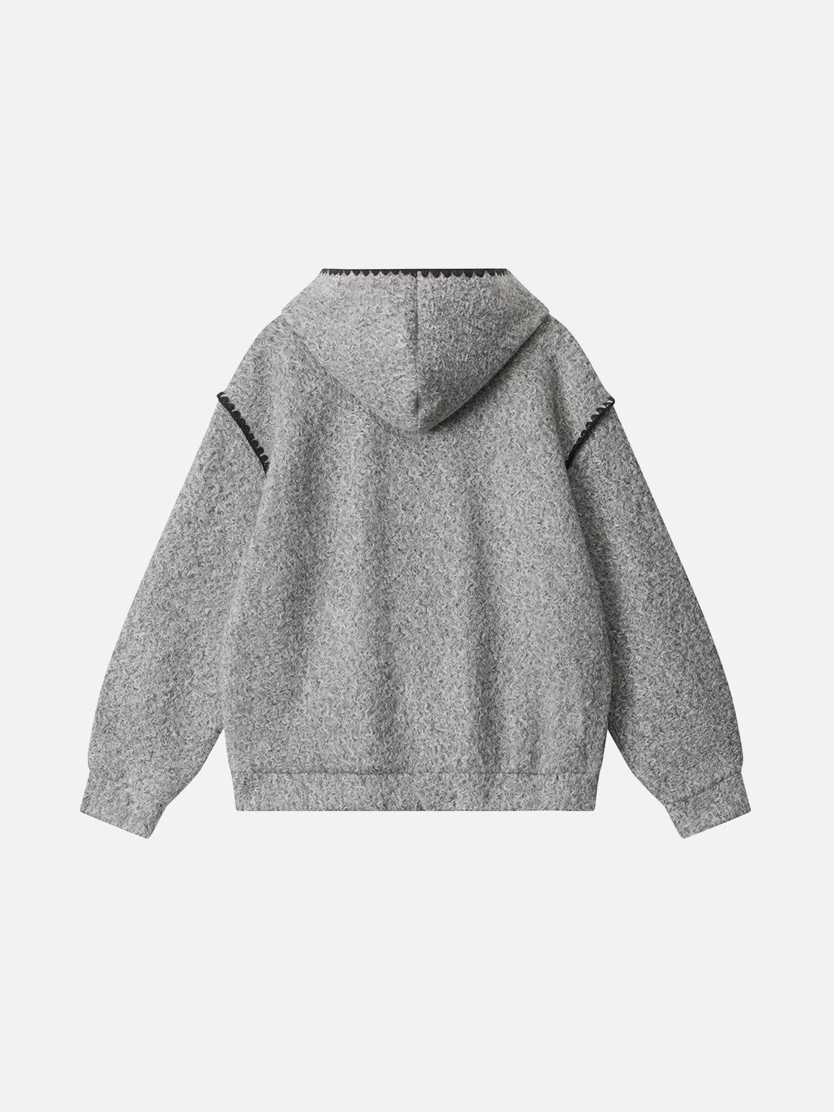 Haaura 08 Graphic Cropped Pullover Hoodie