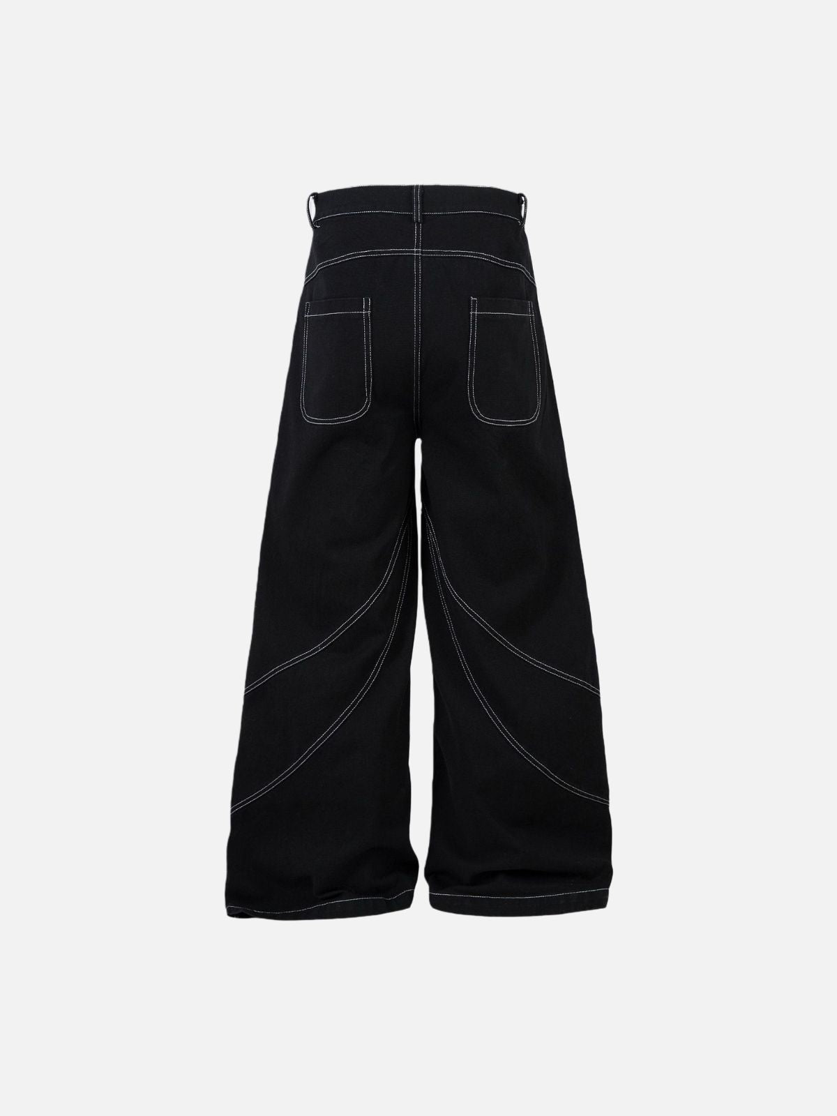 Haaura Stitch Cargo Baggy Pants