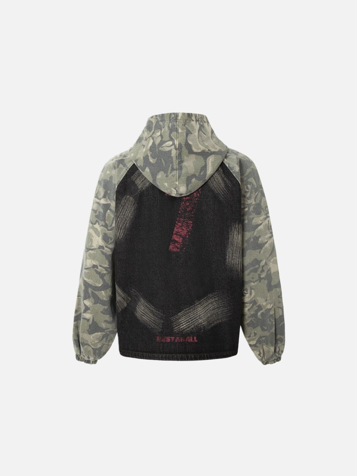 Haaura Camo Patch Hooded Jacket