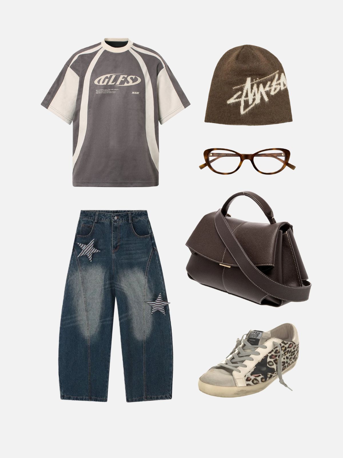 Haaura Contrast Panel Tee