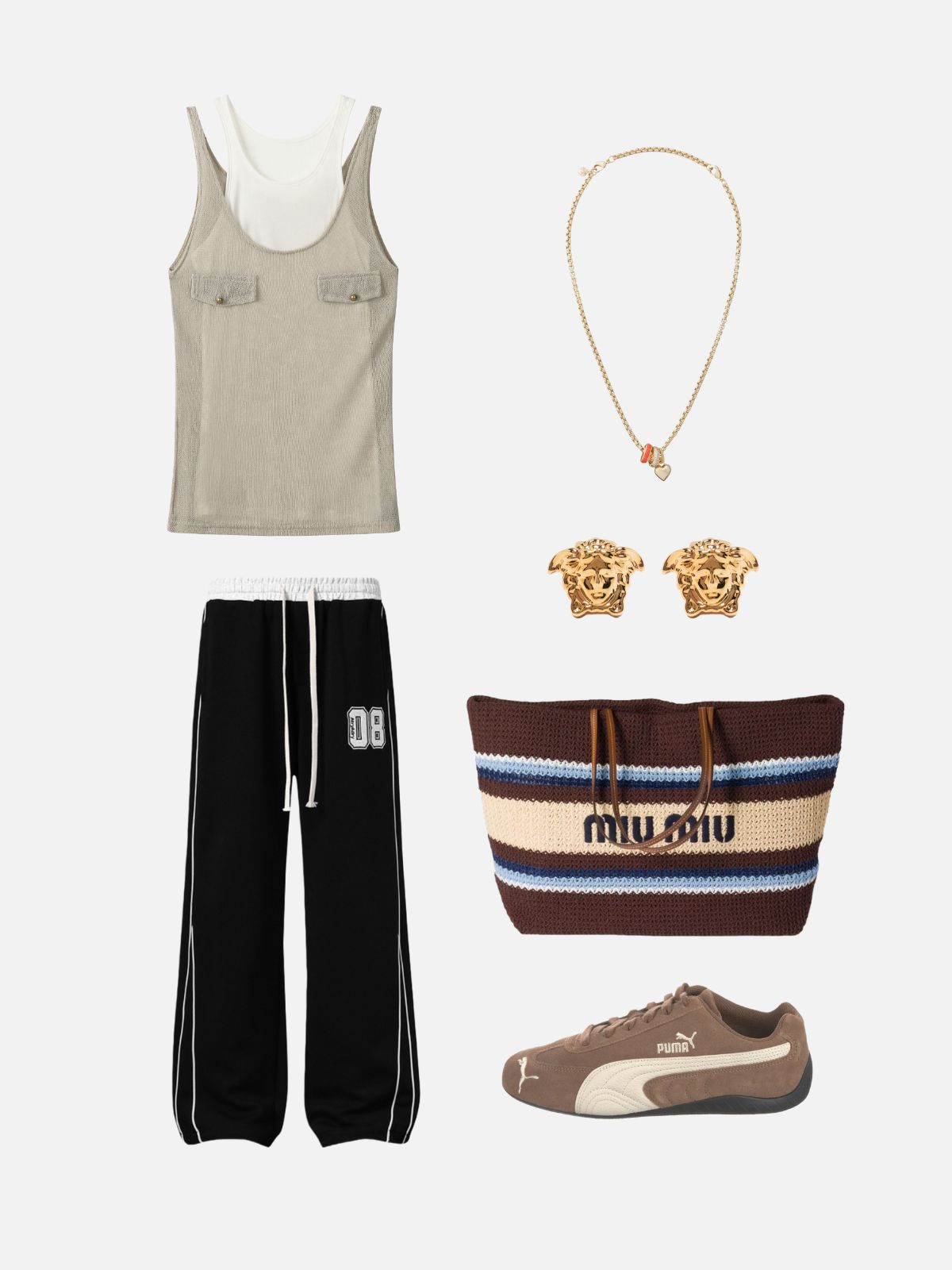 Haaura Layered Tank Top
