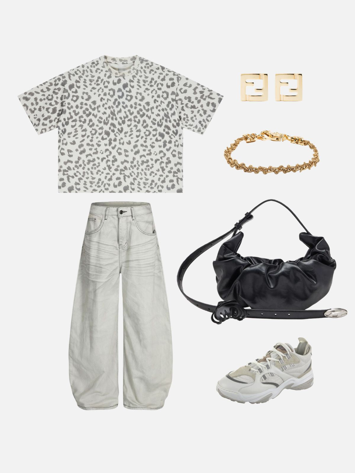 Haaura Leopard Print Tee