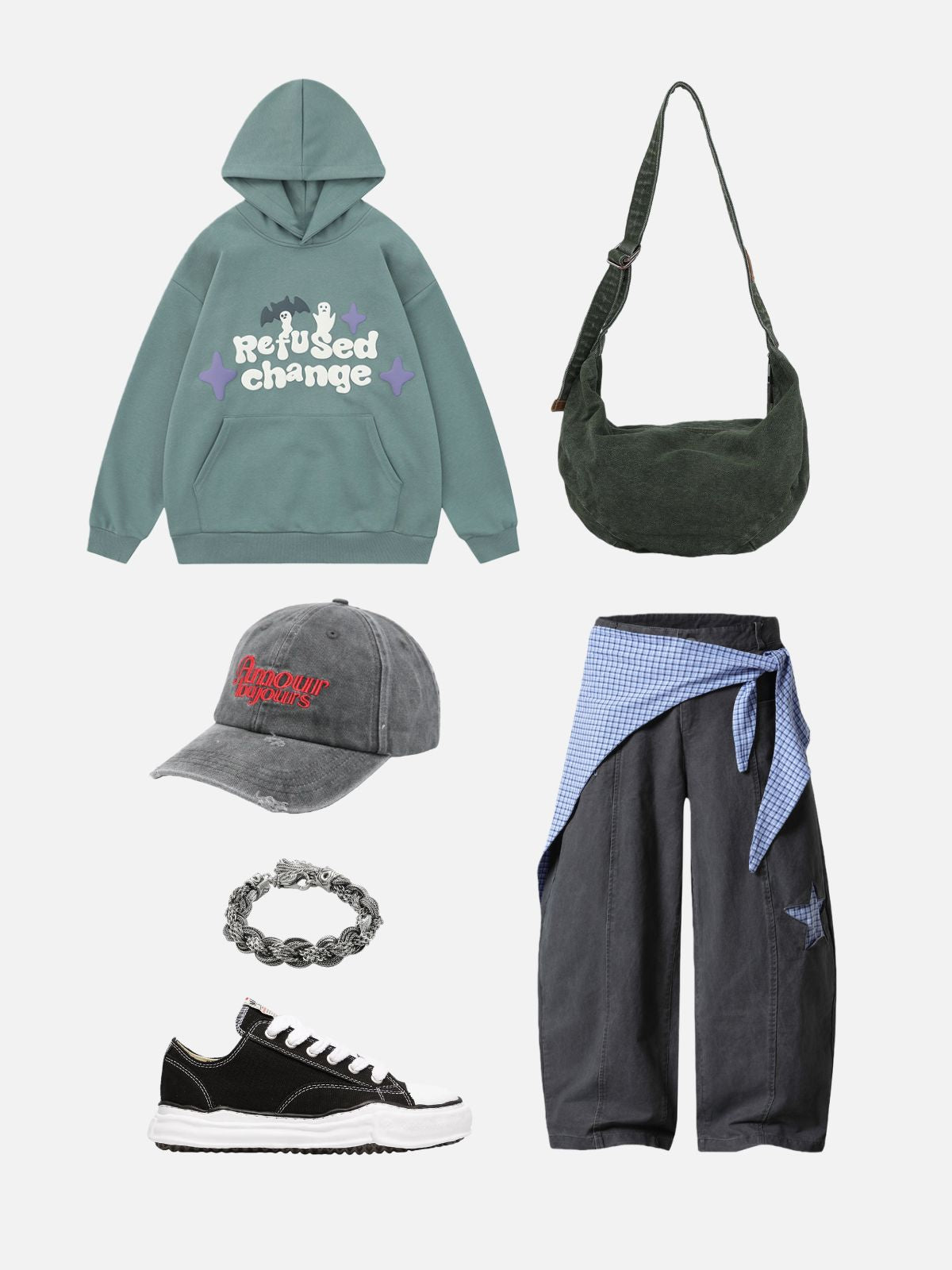 Haaura Refused Change Graphic Hoodie