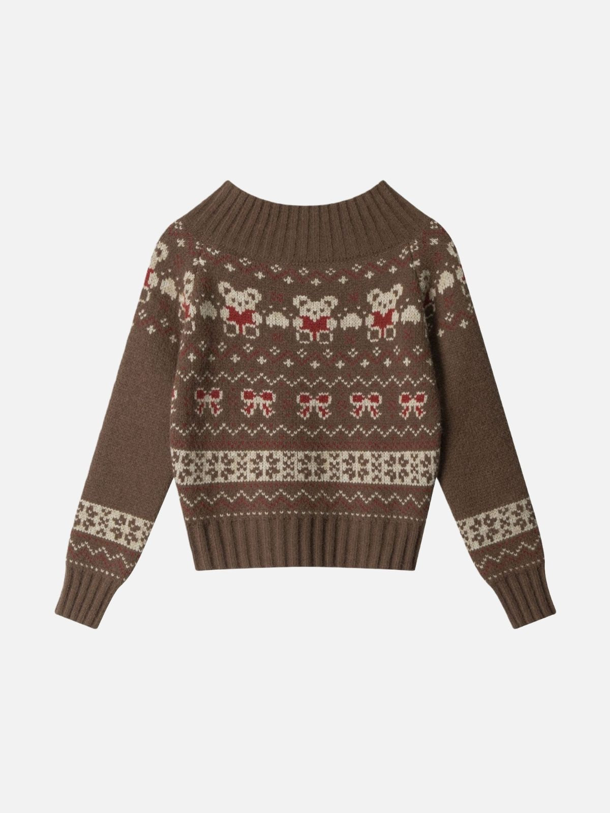 Haaraura Teddy Bow Strickpullover
