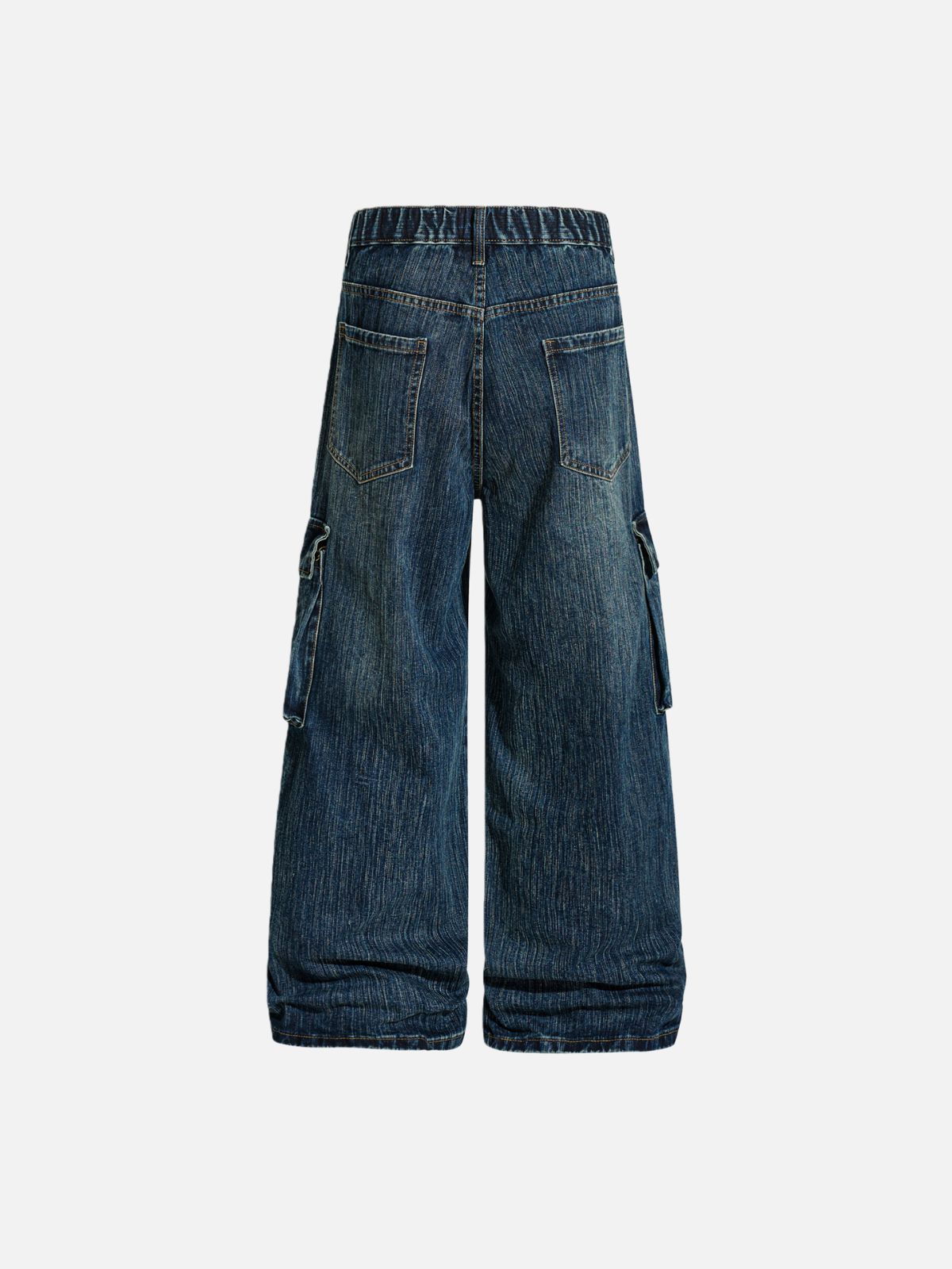 Haaura Cargo Wash Super Baggy Jeans