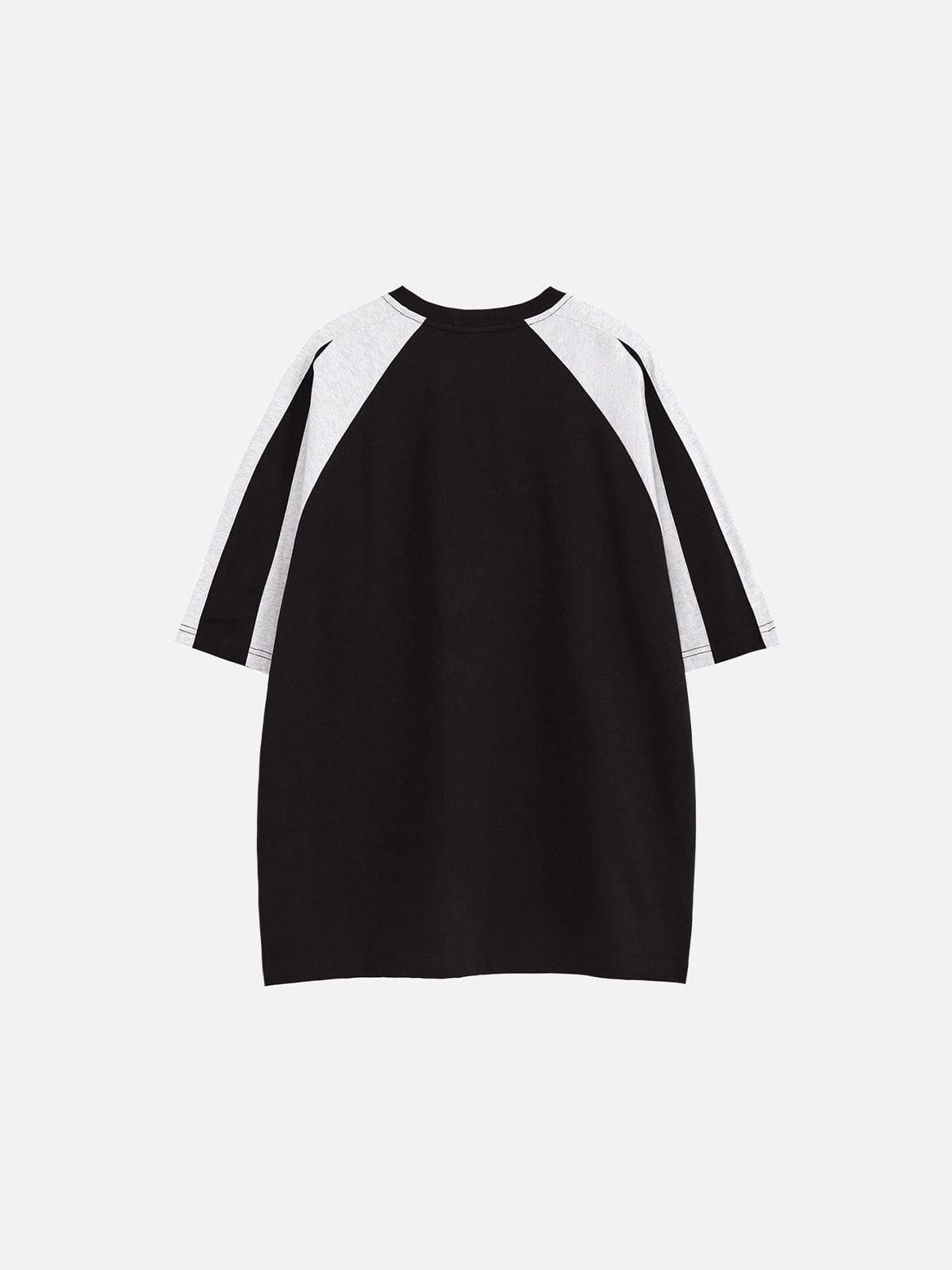 Haaura Color Blocking Racing Graphic Tee