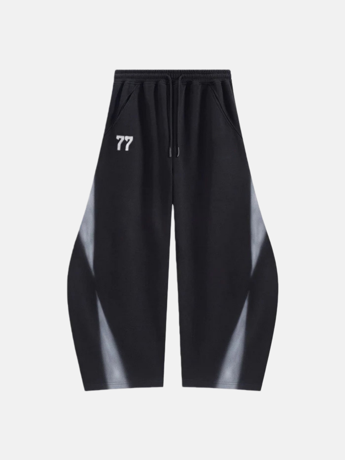 Haaura Inkjet Print 77 Super Baaggy Barrel Sweatpants