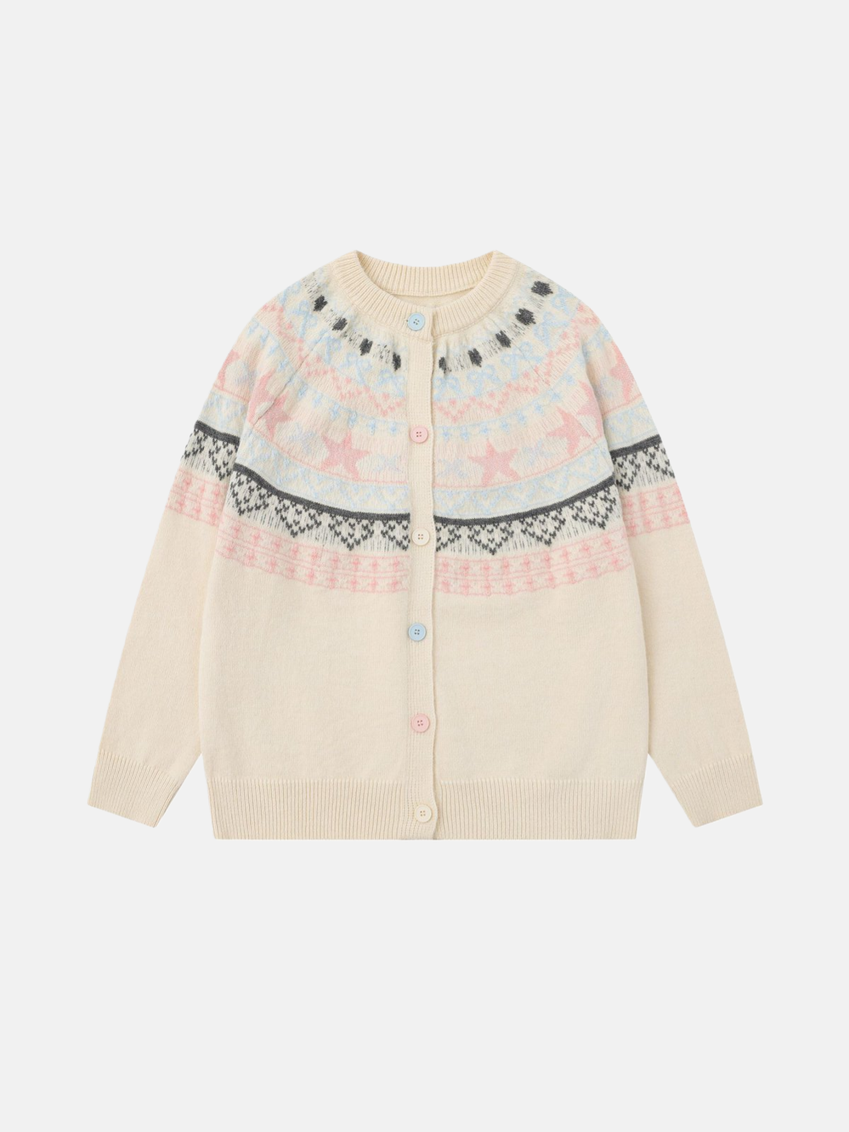 Haaura Fair Isle Cardigan