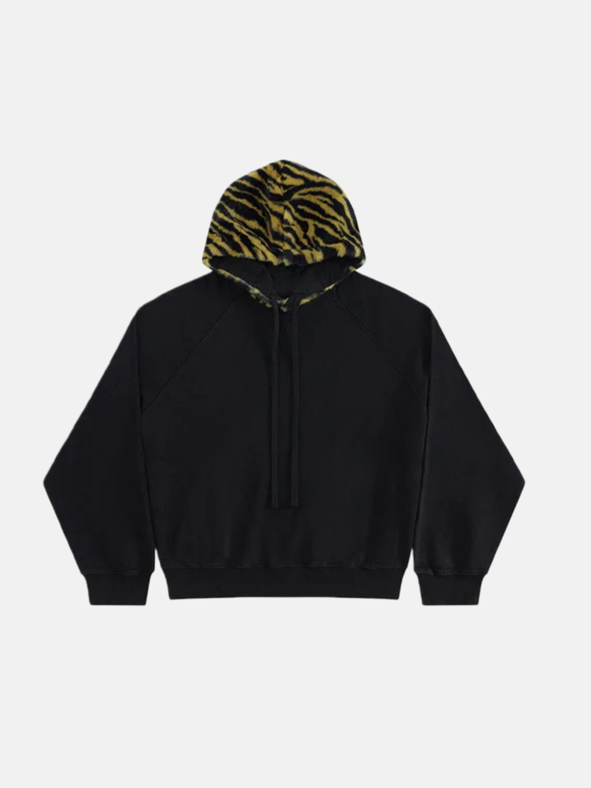 Haaura Leopard Patchwork Pullover Hoodie