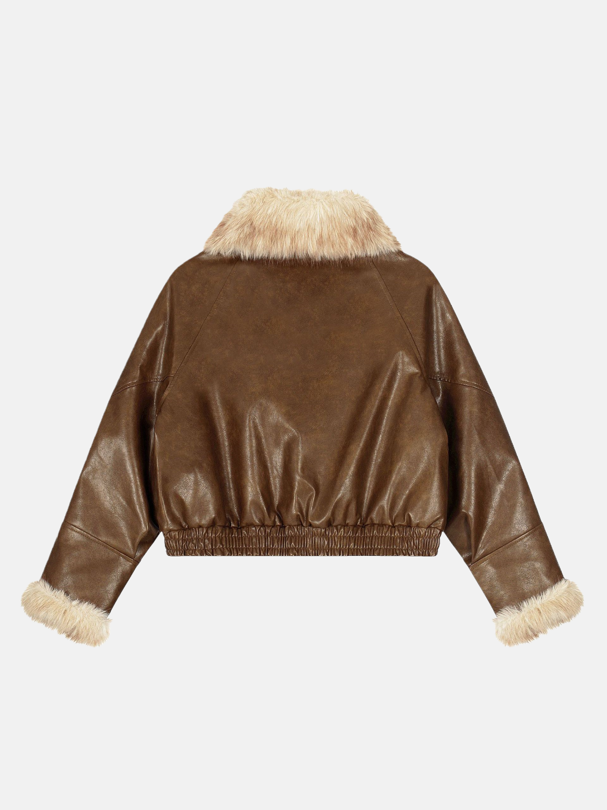 Haaura Plush Collar Aviation Jacket