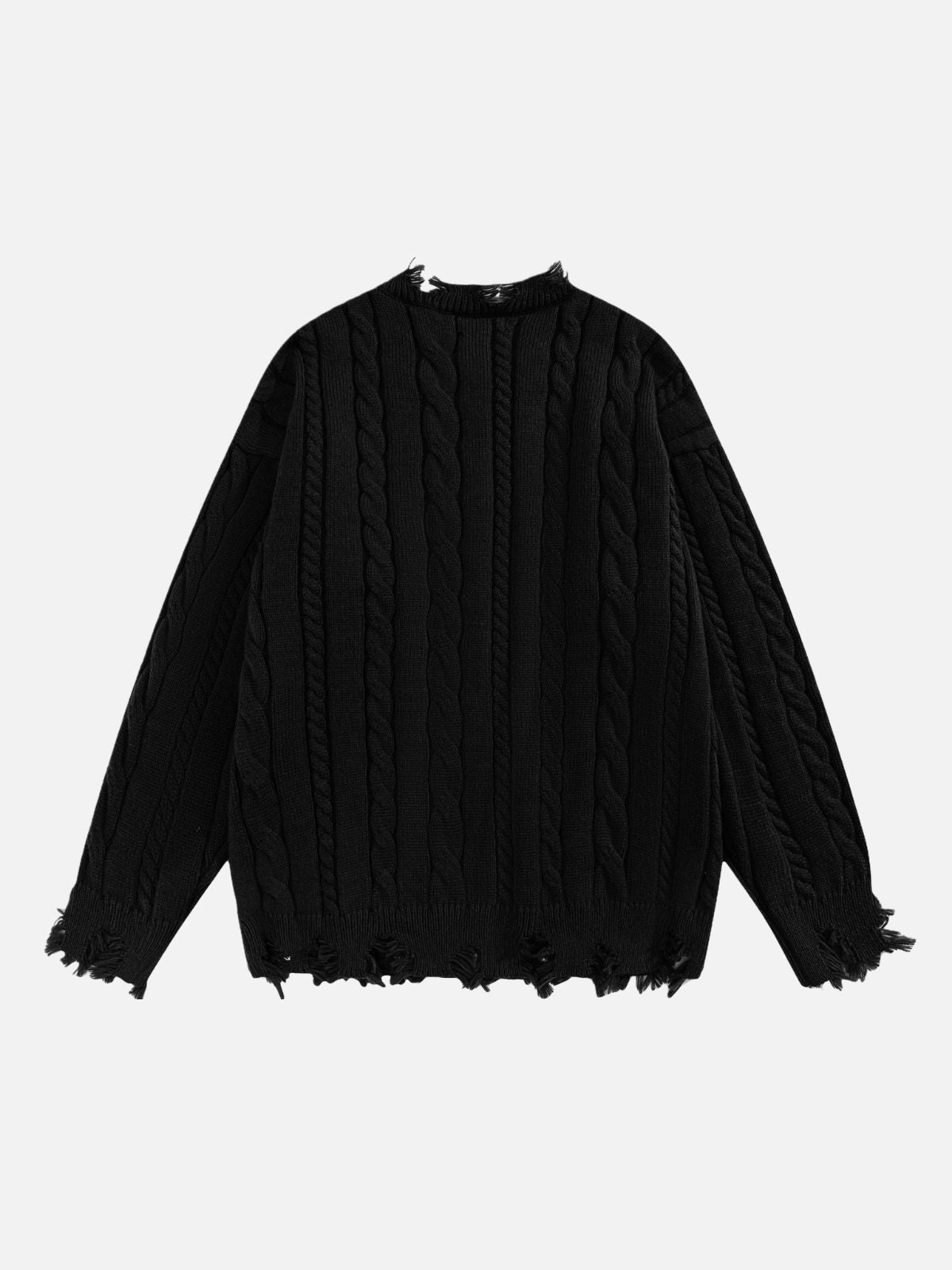 Haaura Destructed Rib Sweater