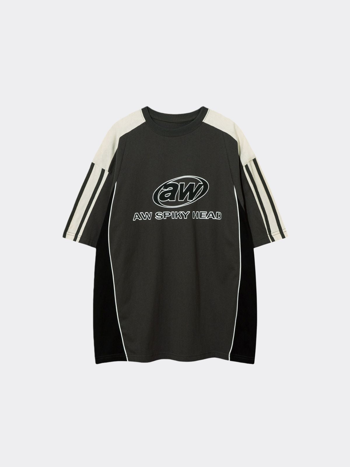 Haaura Contrast Color Speedway Racing Tee