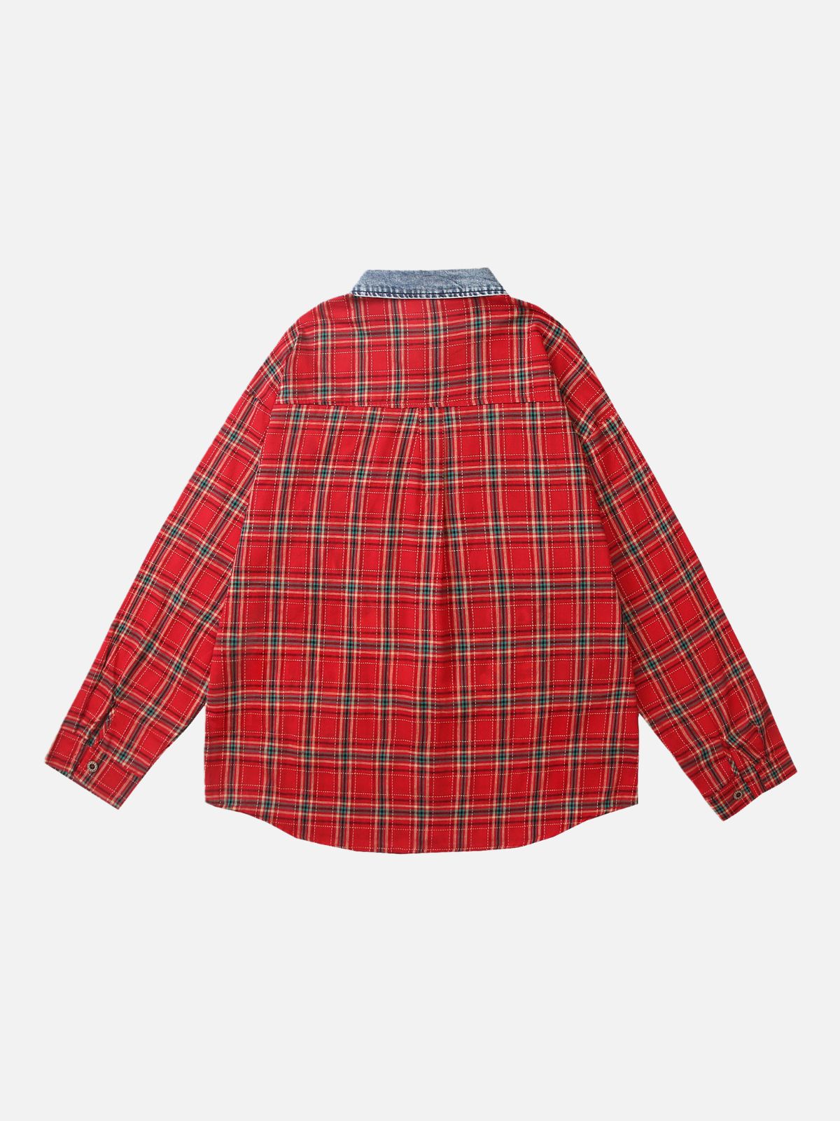 Haaura Chloe Cat Denim Collar Shirt