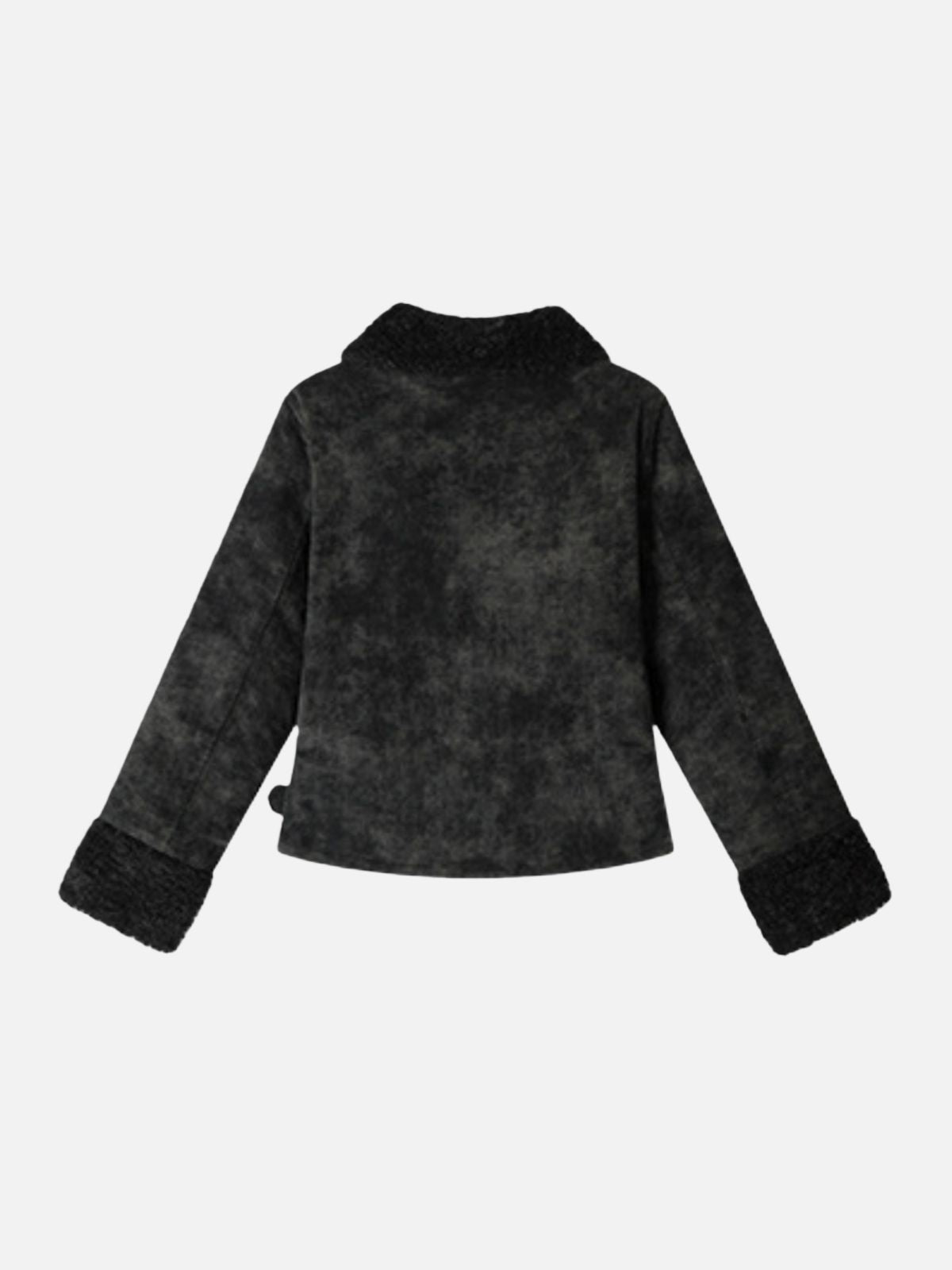 Haaura Plush Trim Zip Jacket