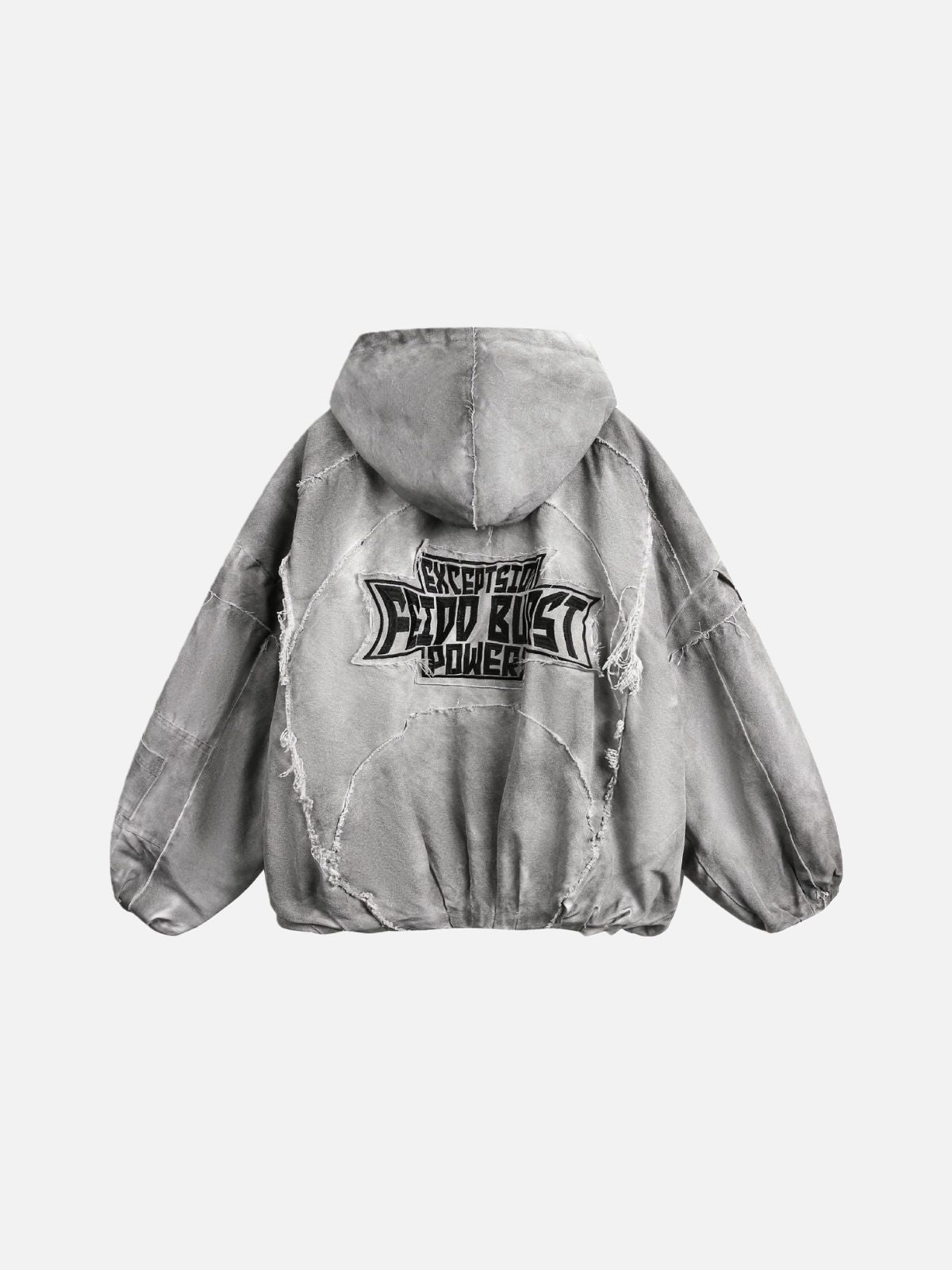 Sweat à capuche Haaura Grunge Text