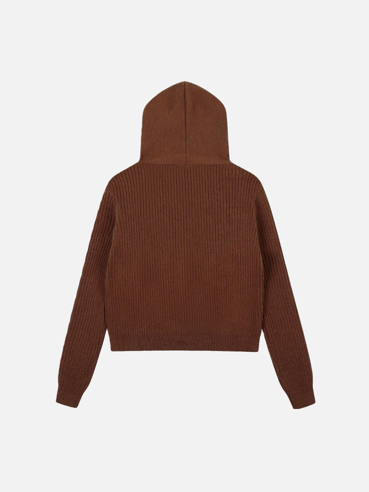 Sweat à capuche zippé Haaura à bordure en peluche côtelée