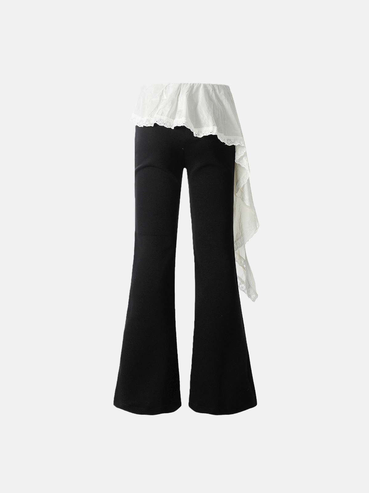 Haaura Ruffle Lace Flare Pants